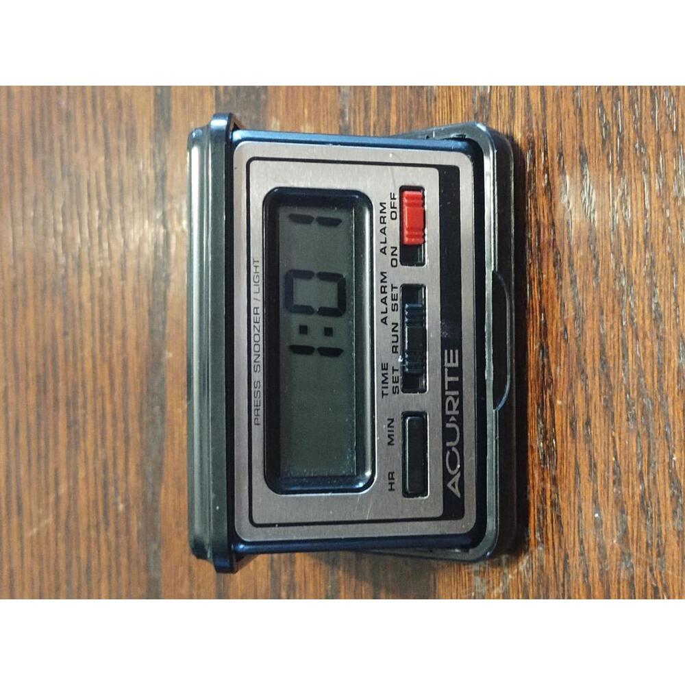 Vintage AcuRite Quartz Travel‎ clock